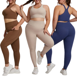 Plus-Size Women's Sports & Yoga Set