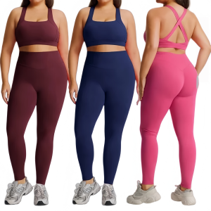Plus-Size Sports & Yoga Set